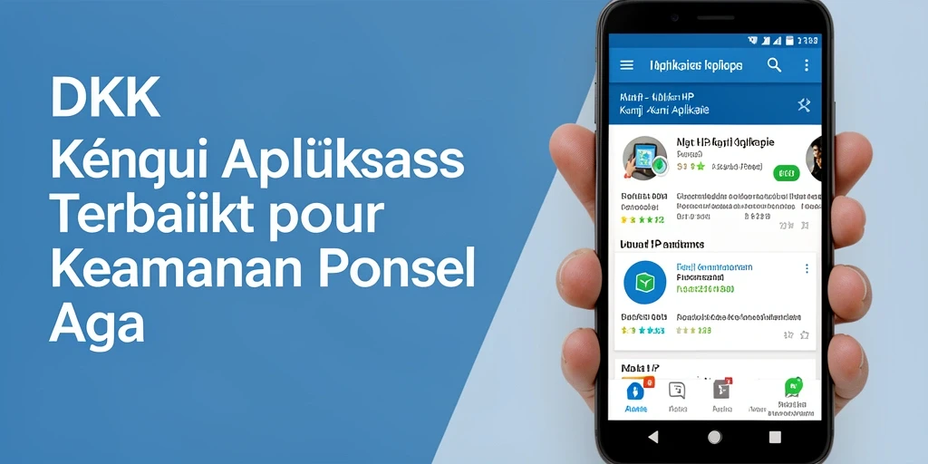 Screenshot antarmuka DKK menampilkan fitur penguncian aplikasi yang intuitif.