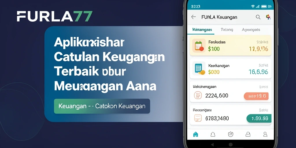 Antarmuka FURLA77 menampilkan catatan keuangan yang rapi dan terorganisir.