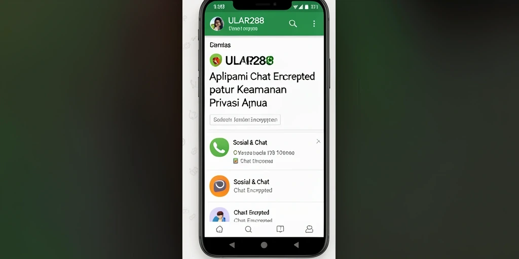 Tampilan antarmuka ULAR288 yang sederhana dan fungsional.