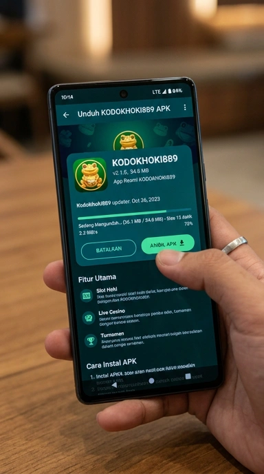Panduan Lengkap Unduh APK kodokhoki889 untuk Pengguna Android